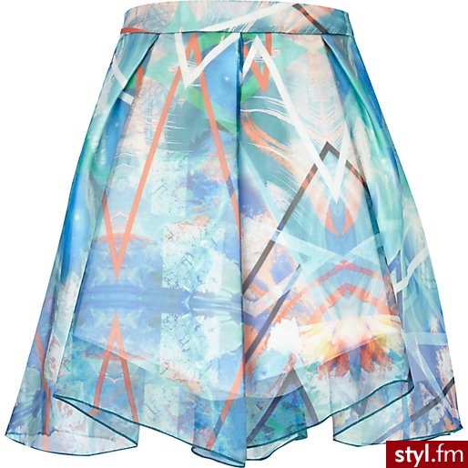 Średnie Spódnice Moda