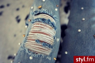 Jeansy Spodnie Moda