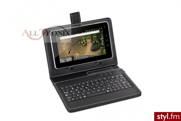 Goclever ETUI Z KLAWIATURĄ DO TABLETÓW 7   (ACCCOVER7BLACK) - Portfele i etui Dodatki Moda
