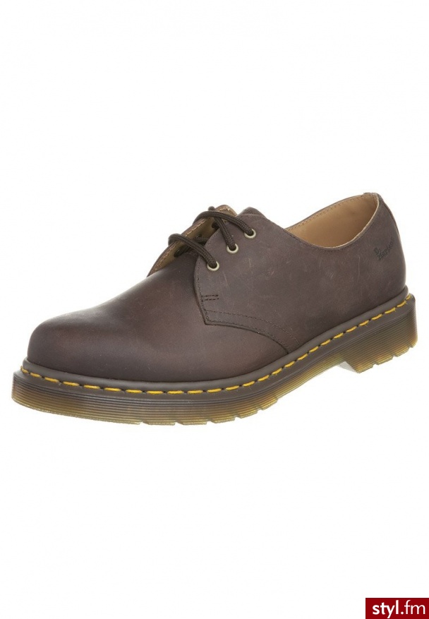 Dr. Martens Oksfordki brązowy - Pozostałe Buty Moda