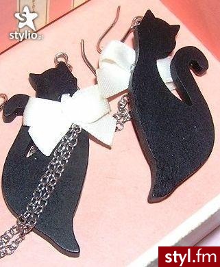 kolczyki - Pozostałe Dodatki Moda
