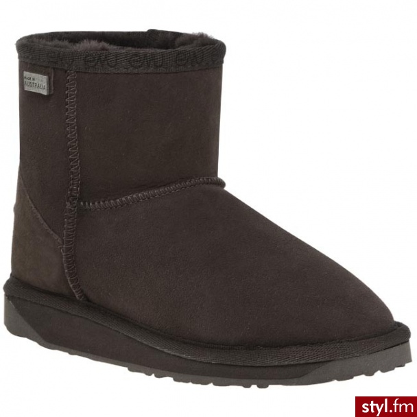 EMU Australia Botki Platinum Stinger Mini U10003 Chocolate Botki Platinum Stinger Mini U10003 Chocolate - Botki Buty Moda