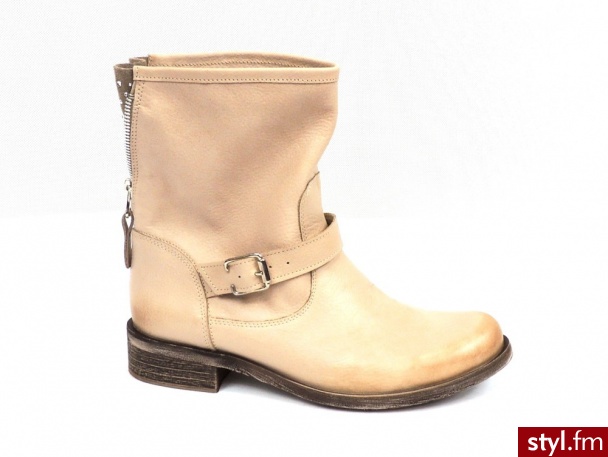 Mr Tops Botki wiosenne 0760429D - Botki Buty Moda