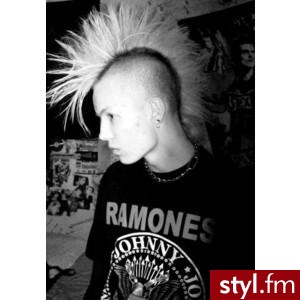 Punk Rock Alternatywne Średnie Fryzury