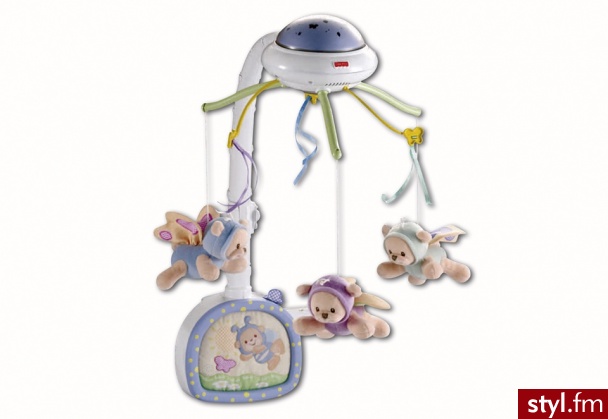 Fisher Price Karuzela Z Misiami C0108 - Dziecko