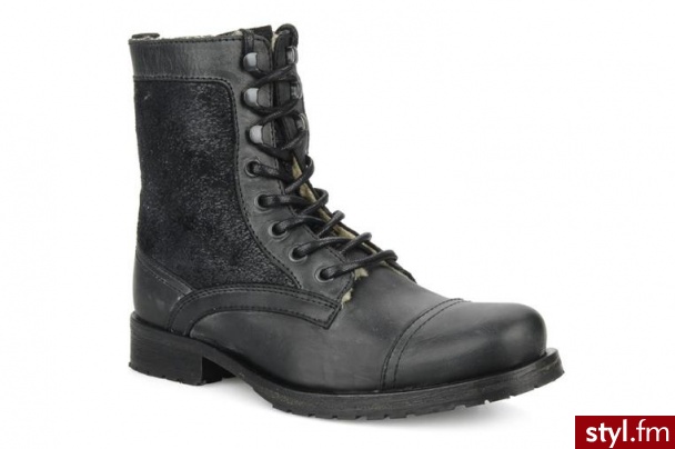 Buffalo PÓŁBUTY I BOTKI CHUPPA BY BUFFALO (Czarny) - Botki Buty Moda