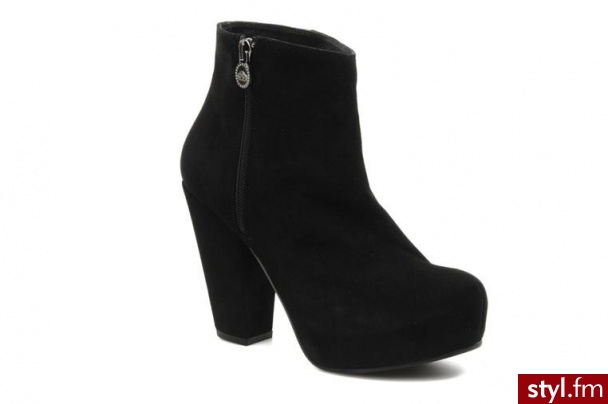 Fornarina PÓŁBUTY I BOTKI KENSIT BY FORNARINA (Czarny) - Botki Buty Moda