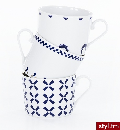 Filiżanki Folk Fusion z Ćmielów Design Studio - najlepszy prezent pod choinkę <3 ok. 30 zł www.sklep.porcelana.com.pl - Wnętrza