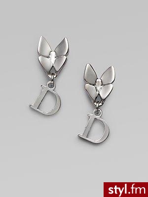 kolczyki. Dior $180.00 - Pozostałe Dodatki Moda
