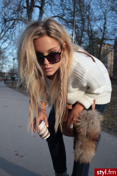 Blond Rozpuszczone Proste Na co dzień Krótkie Fryzury