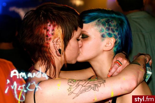 Punk Rock Alternatywne Średnie Fryzury