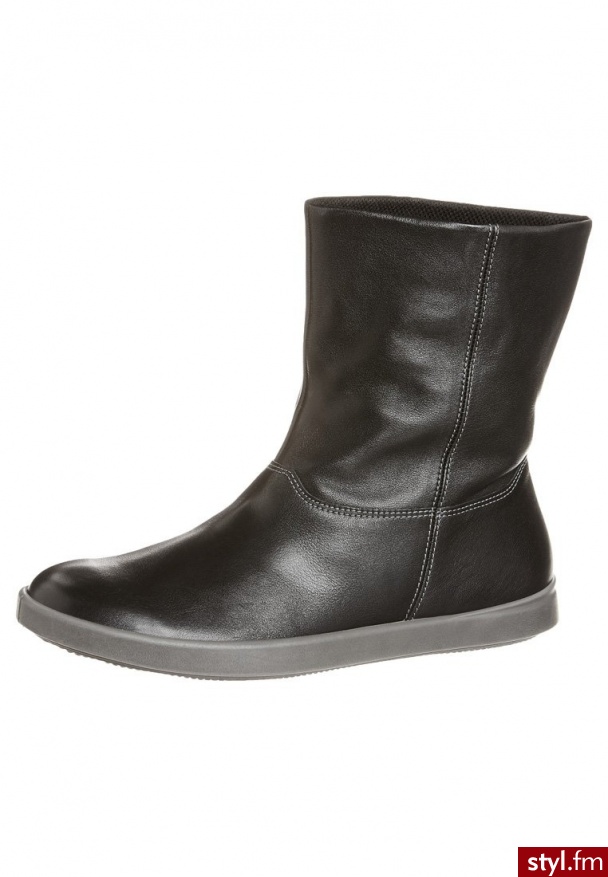 Ecco Aimee Kozaki Czarny - Kozaki Buty Moda