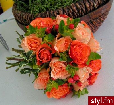 Bukiety ślubne Ślub Moda