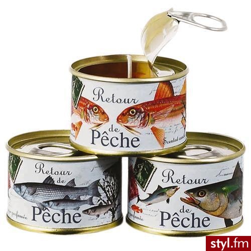 Świeczki zapachowe w niezwykle oryginalnych puszkach ;) Cena: 35 zł - Misz-masz