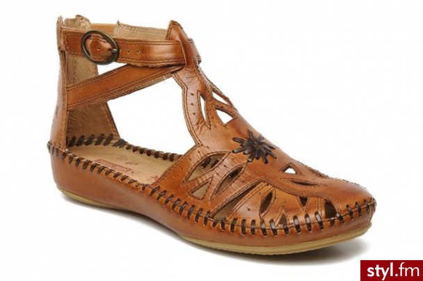Pikolinos Sandały P.vallarta 8314 (Brązowy) - Sandały Buty Moda