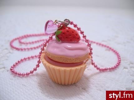 Oryginalny naszyjnik (z błyszczykiem) dostępny na etsy.com - Pozostałe Dodatki Moda