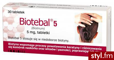 Polfa Warsza Biotebal 5 Mg X 30 Tabl - Bransoletki Biżuteria Moda