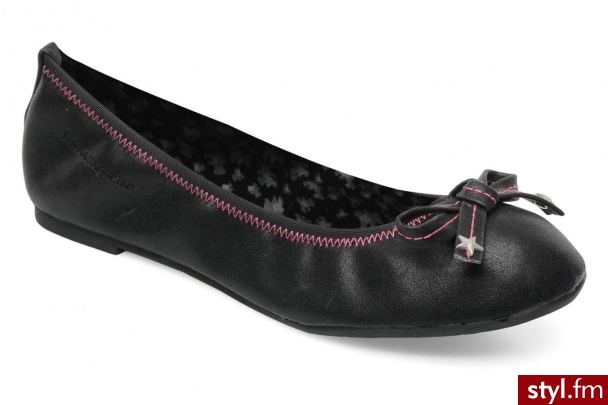 Lulu Castagnette Balerinki LC Fame Czarny - Balerinki Buty Moda