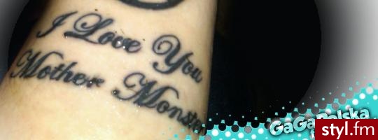 lady gaga tattoo - Tatuaże