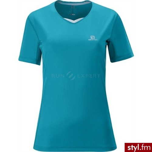 SALOMON Damska koszulka do biegania TRAIL TEE W - Bluzki Ciuchy Moda