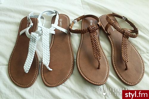 Sandały Buty Moda