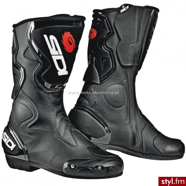 Buty motocyklowe Sidi Fusion czarne - Pozostałe Buty Moda