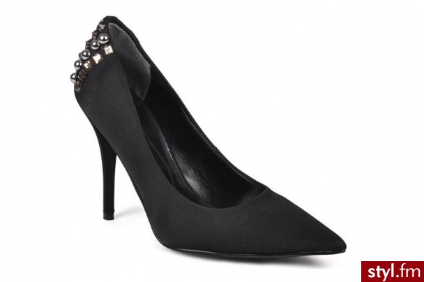 Guess CZÓŁENKA CEPITAL BY (CZARNY) (Czarny) - Czółenka Buty Moda