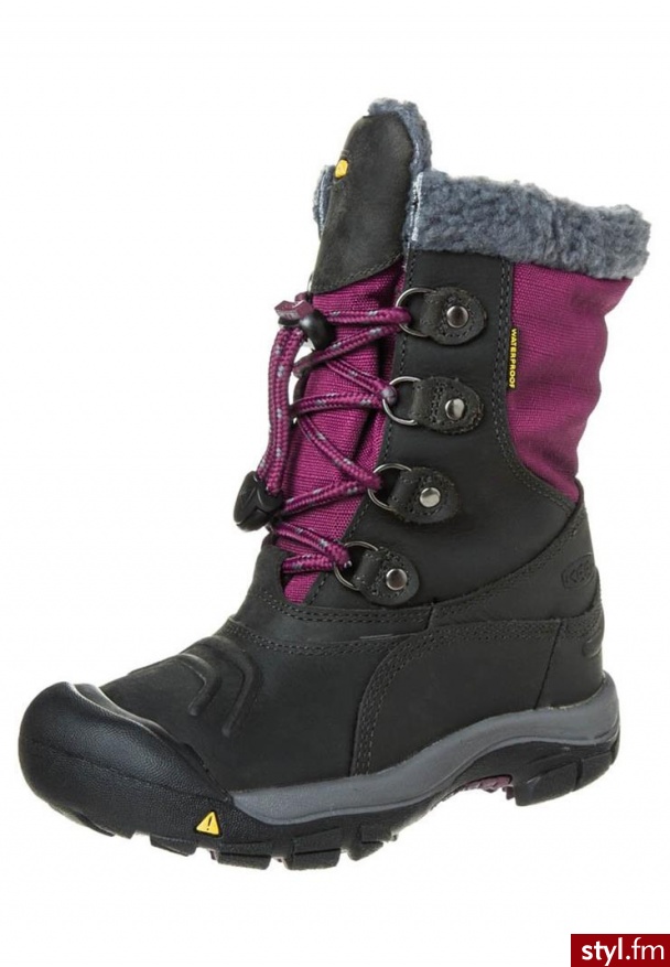 Keen BASIN WP Śniegowce szary (1009284) - Pozostałe Buty Moda