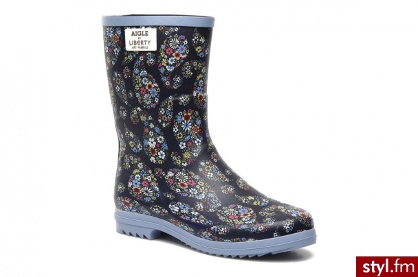 Aigle Półbuty i botki Chantelib Boot Print by (Multikolor) - Botki Buty Moda