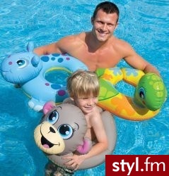 Intex Koło Do Pływania Zwierzątka 59220 - Dziecko