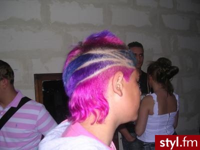 Punk Rock Alternatywne Średnie Fryzury