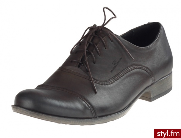 NIK Półbuty Giatoma Niccoli 04-0325 Brązowe - Półbuty Buty Moda