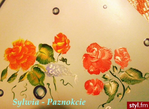 moje malowanki akrylowe. - Paznokcie