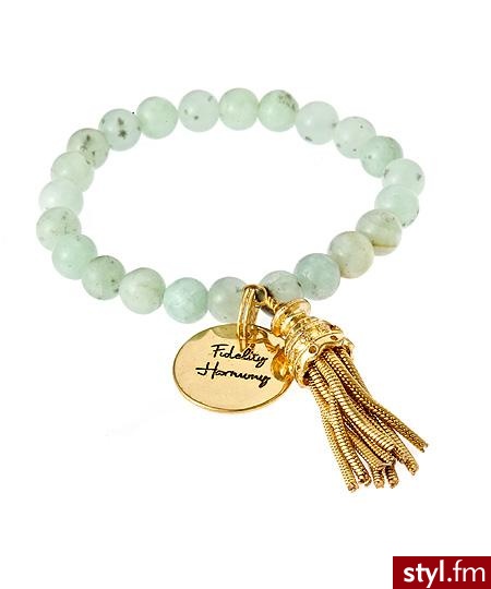 Bee Charming seria bransoletek gdzie każda jest inspiracja do czegoś -  44$.  fioletowa - inteligencja, biała - prawdziwa miłość, czarna - siła i pewność siebie, zielona - szczęście, szara stal - intuicja i uzdrawianie, jasna zieleń - wierność i harmonia - Pozostałe Dodatki Moda