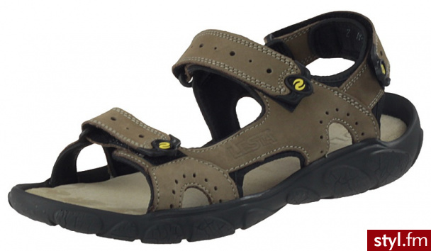 Lesta Sandały 1091 Beżowe - Sandały Buty Moda