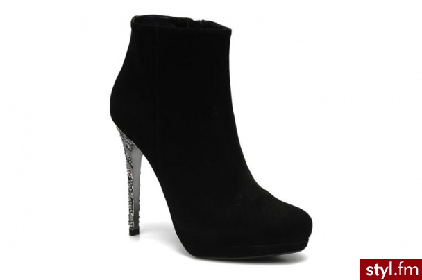 Barachini PÓŁBUTY I BOTKI SELMA BY BARACHINI (Czarny) - Botki Buty Moda