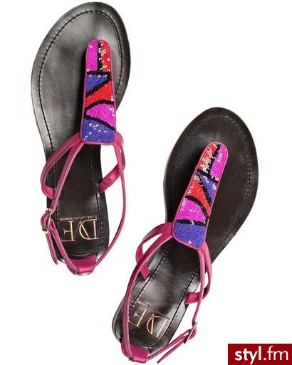 sandałyy. Diane von Furstenberg 180$ - Pozostałe Buty Moda