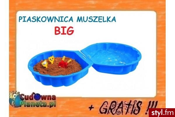 Big Piaskownica Muszelka 800007711 - Dziecko