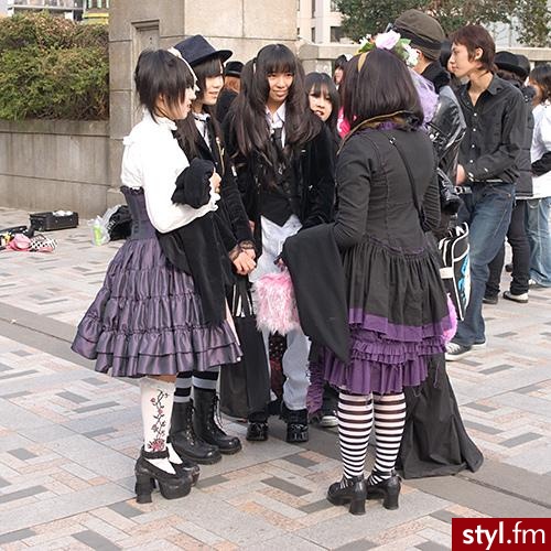 Harajuku street fashion. Sliczne : ) - Moda uliczna Inne Moda
