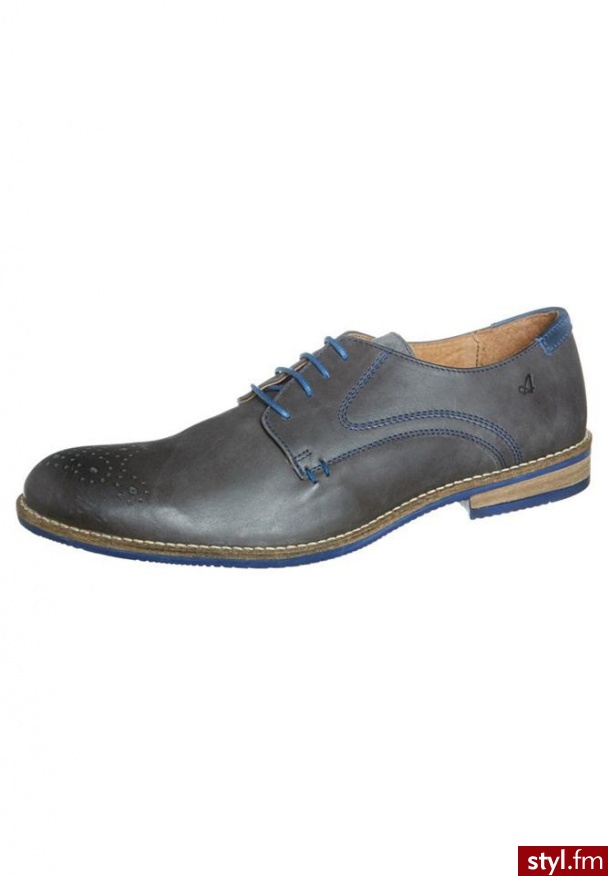 Australian Footwear THORNE Oksfordki szary (15.1024.01) - Pozostałe Buty Moda