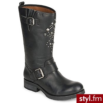 Koah BUTY BRAGOR Black - Kozaki Buty Moda