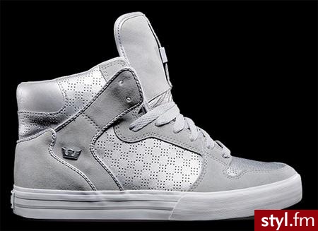 Supra Vaider - Silver - Pozostałe Buty Moda