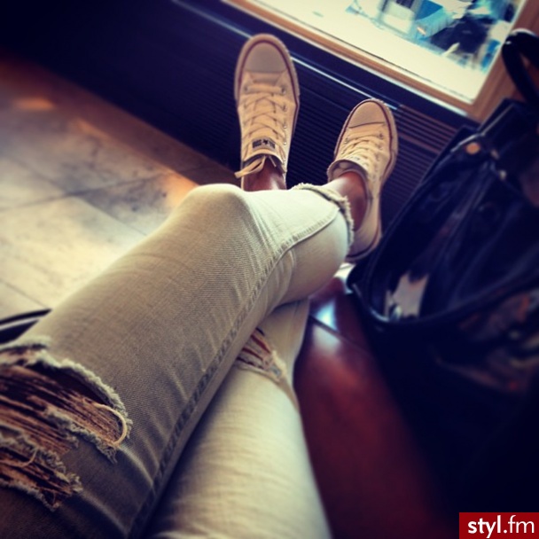 Jeansy Spodnie Moda