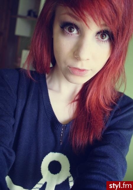 Średnie Fryzury