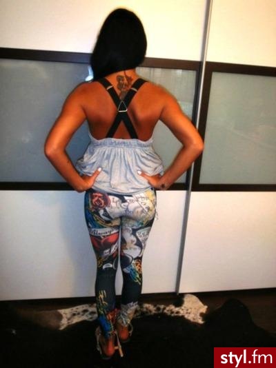 Leginsy Spodnie Moda