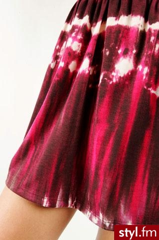 cieniowana krótka sukieneczka - 38$ - Pozostałe Ciuchy Moda