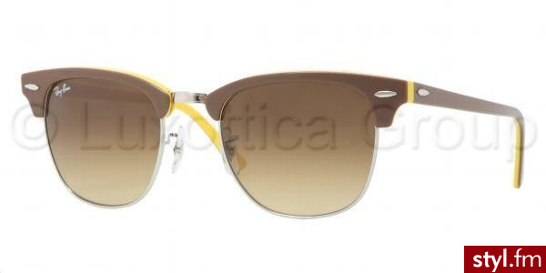 RAY BAN okulary przeciwsłoneczne CLUBMASTER 3016 110485 M.L - Okulary Dodatki Moda