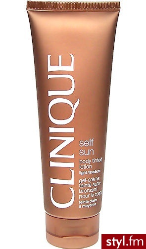 Clinique Samoopalająca emulsja do ciała Self Sun Body Tinted Lotion Light/ Medium 125 ml - Emu Buty Moda