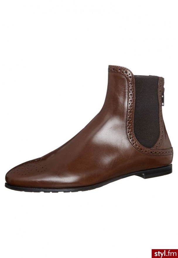 Attilio Giusti Leombruni Botki Brązowy - Botki Buty Moda