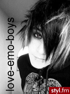 EMO Alternatywne Średnie Fryzury